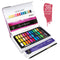 Int!rend Aquarellfarben Set - Ungiftig & Säurefrei - 36 Aquarell Farben + 1 Nylonpinsel + 2 Wassertankpinsel + 15 Blätter Aquarellpapier + 1 Bleistift