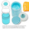 Int!rend Acrylfarben Set mit Pinseln - 14 x 18ml Acryl Farben - Wasserfestes Akrylfarbenset zum Bemalen von Leinwand, Holz, Ton & Steine - Acrylic Pai