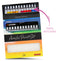 int!rend Acrylfarben Set - 24x Farben je 12 ml + 2 Pinsel - Acryl Farbe für Holz , Leinwand , Ton , Steine & Gips - Acrylfarbe für Modellbau und zum B