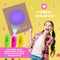 int!rend Zauberstifte Set - 12x Geheimstift + 5X Schablone + 12x Einladungskarte - UV Licht Stift mit Lampe für Kinder - Schwarzlicht Leuchtstifte im Dunkeln wasserlöslich