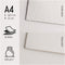 int!rend Aquarellpapier A4 300 g - 30 Seiten Aquarellblock inkl. Wassertankpinsel + 2 Pinsel + Bleistift - Professionelles Watercolor Paper Aquarell & Gouache Mal Block