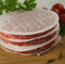 int!rend - praktisches Burgerpapier für perfekte Burger Patties | 500 Stück Wachspapier 11 cm Durchmesser | Hamburger Papier gewachst zum Grillen Braten| Antihaftpapier | Premium Grillzubehör
