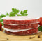 int!rend - praktisches Burgerpapier für perfekte Burger Patties | 500 Stück Wachspapier 11 cm Durchmesser | Hamburger Papier gewachst zum Grillen Braten| Antihaftpapier | Premium Grillzubehör