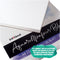 int!rend Aquarellpapier A4 300 g - 30 Seiten Aquarellblock inkl. Wassertankpinsel + 2 Pinsel + Bleistift - Professionelles Watercolor Paper Aquarell & Gouache Mal Block