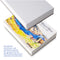 int!rend Aquarellpapier A6 300g - 60 Blatt Aquarellblock inkl. Wassertankpinsel - Papierblock für Aquarell Zeichnen Malen im Postkartenformat