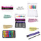 Int!rend Aquarellfarben Set - Ungiftig & Säurefrei - 36 Aquarell Farben + 1 Nylonpinsel + 2 Wassertankpinsel + 15 Blätter Aquarellpapier + 1 Bleistift